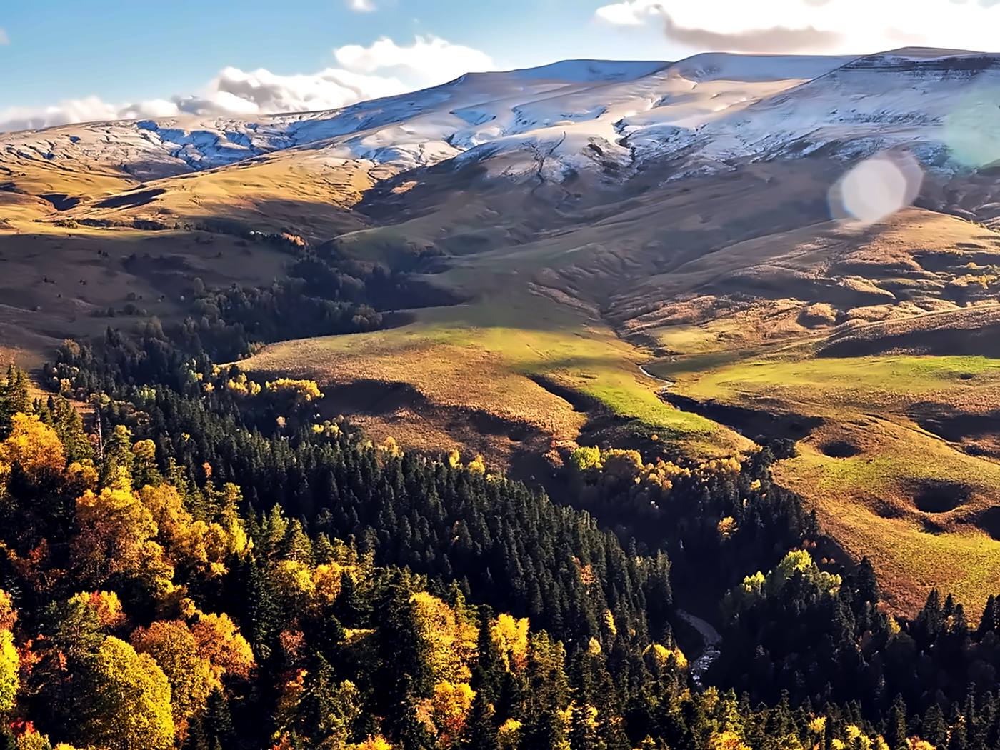 Плато Лаго-Наки — панорама